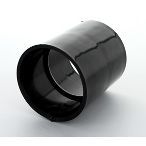 50mm Pipe Connector Black