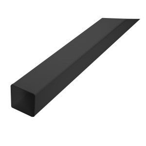 65mm Squareflo Pipe 2.5M Black