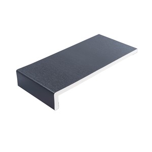 175mm Reveal/Cover Board Woodgrain Grey Foil
