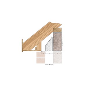 Std Duty 90mm Cavity Eave Lintel 750mm