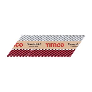 TIMCO FirmaHold Collated Clipped Head Nails - Retail Pack - Ring Shank - FirmaGalv 2.8 x 63mm