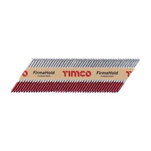 TIMCO FirmaHold Collated Clipped Head Nails - Trade Pack - Ring Shank - FirmaGalv +3.1 x 63mm