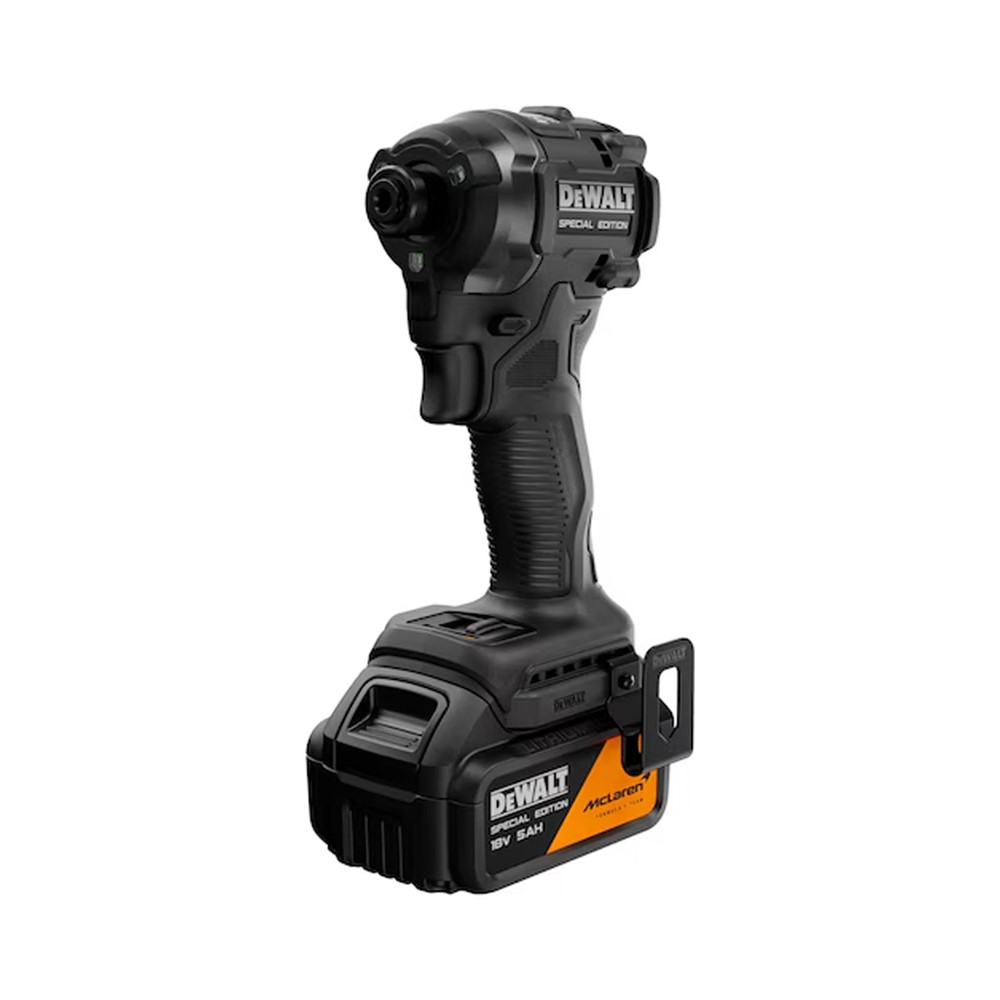 DEWALT x McLaren F1 Team 18V XR Impact Driver 2 x 5Ah Battery Kit
