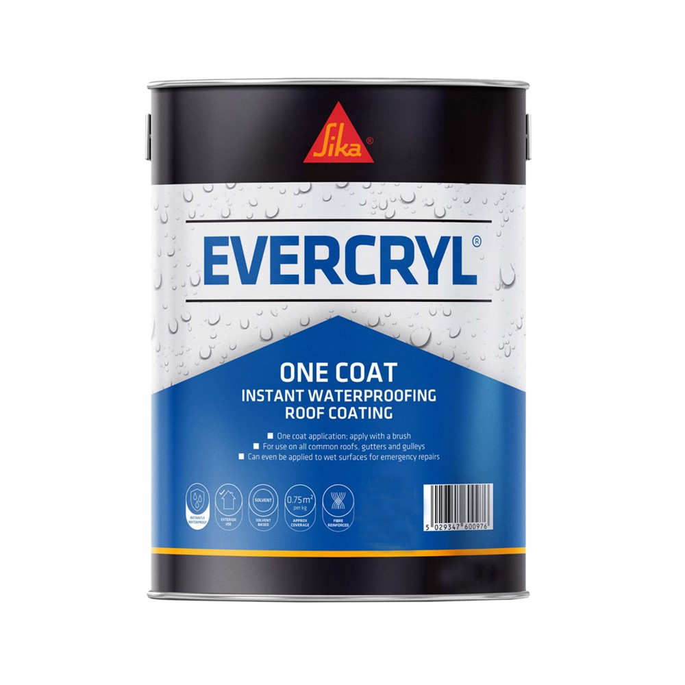 Sika Evercryl One Coat Grey Roof Repair 2.5kg