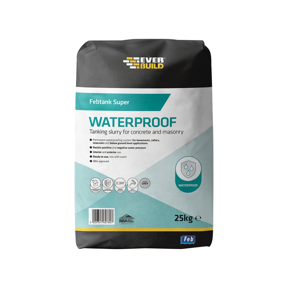 Sika FEBTANK Super Tanking Slurry Grey 25kg