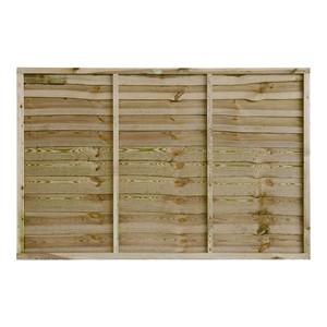 Green Tanalised Superior Lap Panel 6' x 4'