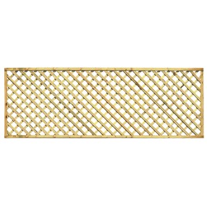 Zest Hillside Diamond Trellis 2ft (Pack 3)