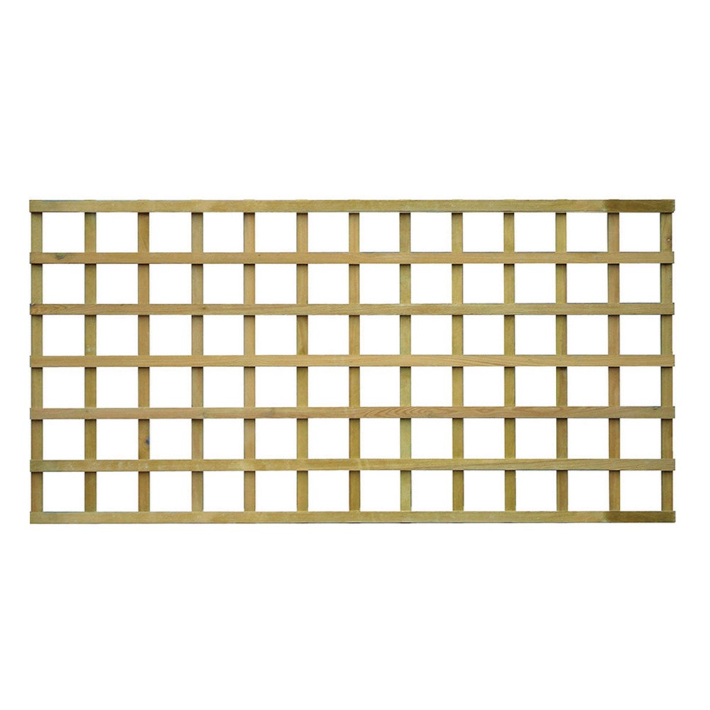 Heavy Duty Square Trellis Green 1.8m x 900mm (3ft)