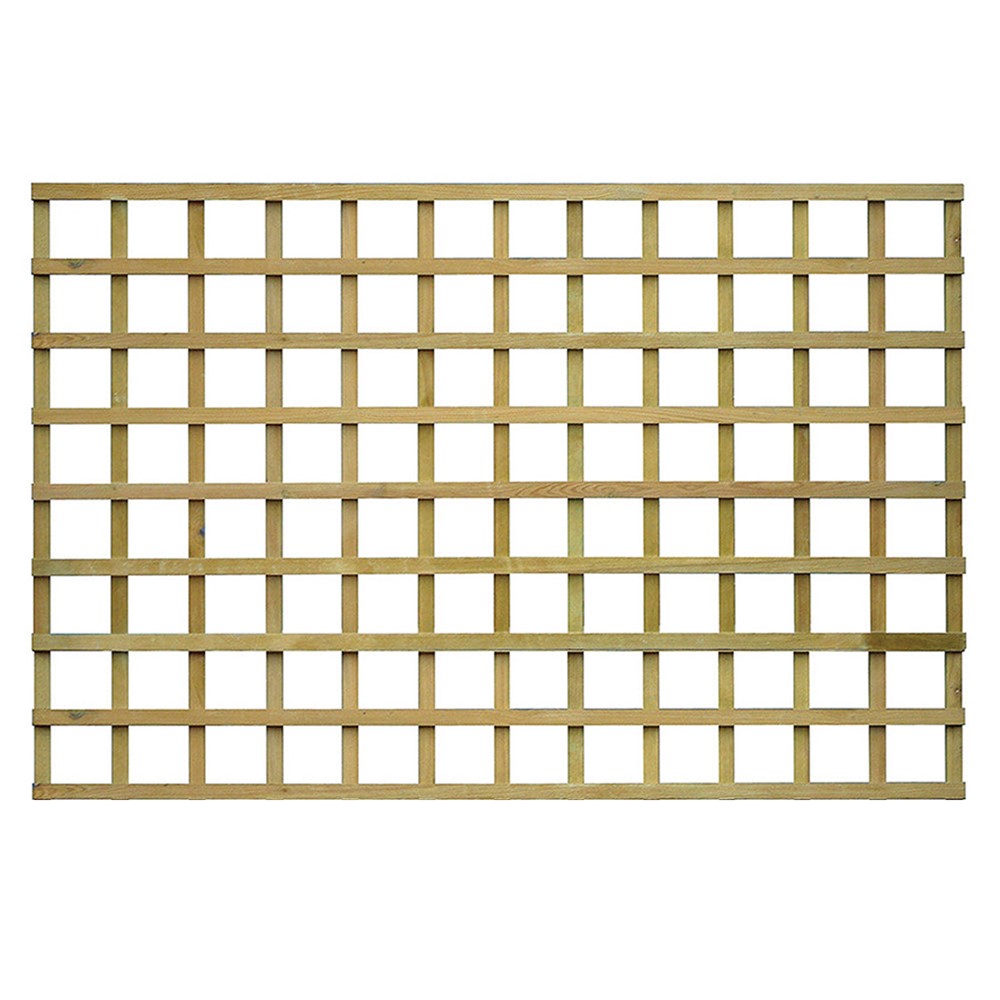 Heavy Duty Square Trellis Green 1.8m x 1.2m (4ft)