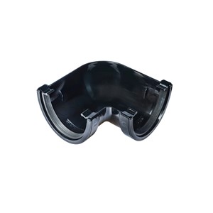 Deepflow 114mm Fascia Bracket Black