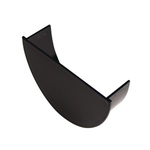 Deepflow 114mm Internal Stop End Black