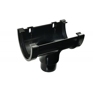 Deepflow 114mm Running Outlet Black