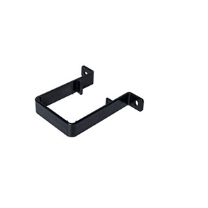 Square 65mm Pipe Clip Black