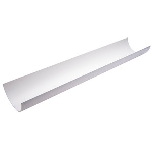 Half Round 114mm Gutter 4m White