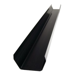 Square 117mm Gutter 4m Black