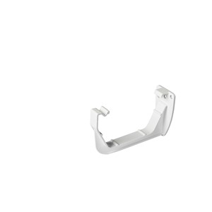 Square 117mm Fascia Bracket White