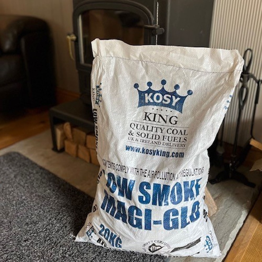 Premium Smokeless Oval Coal - 20kg Bag