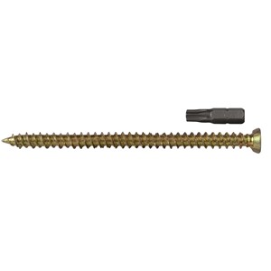 Concrete Frame Screw ZYP 7.5x122mm [100]