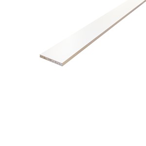 1830mm x 152mm x 15mm White Mel Chipbrd FSC