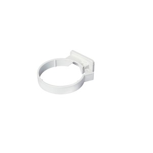 Concealed Pipe Clip White
