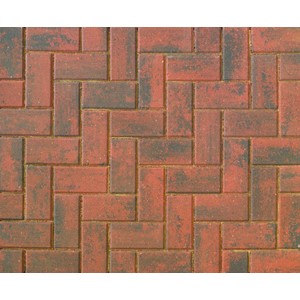 Omega Block Paving Brindle 200mm x 100mm x 50mm