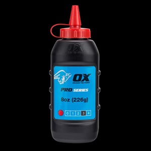 OX Pro Chalk Refill 226g - Red