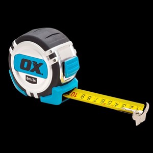 OX Pro Metric/Imperial 8m Tape Measure