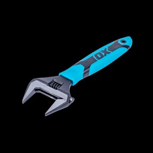 OX Pro Series Adjustable Wrench Extra Wide Jaw 8