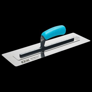 OX Pro Semi Flex Stainless Steel Trowel 16in / 405 x 125 mm