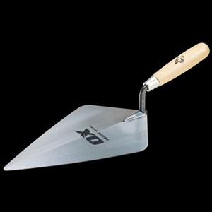 OX Trade Brick Trowel London - Wooden Handle 11