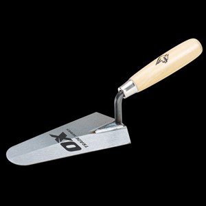 OX Trade Gauging Trowel - Wooden Handle 7