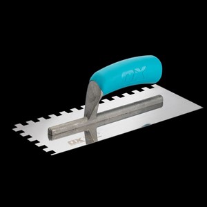 OX Trade Notched Tiling Trowel 10mm