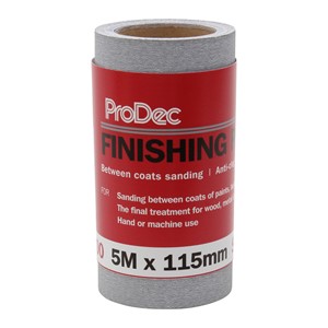ProDec Finishing Paper 5m Roll 400 Grit Super Fine Grade