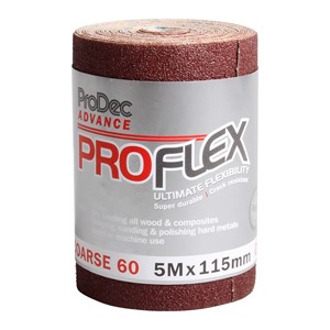 ProDec Advance ProFlex 5m Roll 60 Grit Coarse Grade