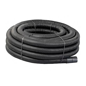 Perforated Land Drain Black 25m x 100mm