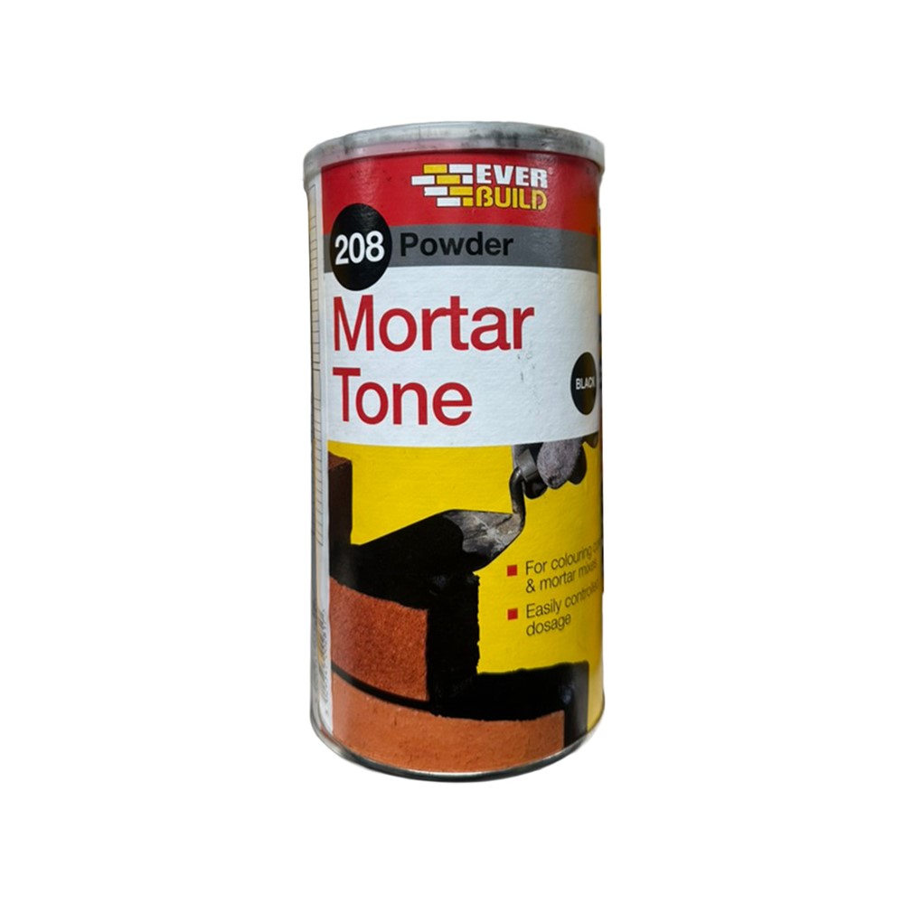 Everbuild 208 Black Mortar Tone Cement & Mortar Colour Additive 1kg