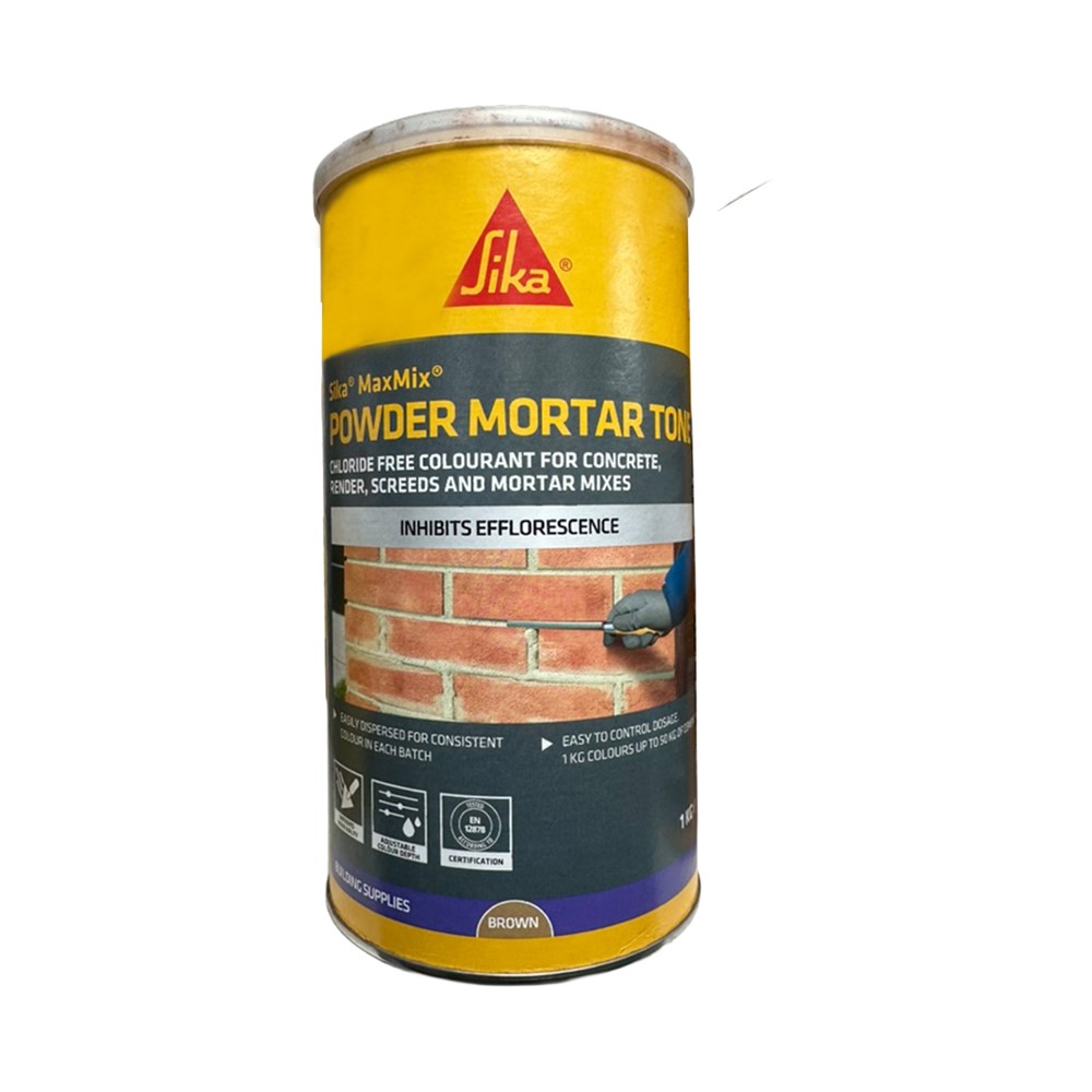 Everbuild 208 Brown Mortar Tone Cement & Mortar Colour Additive 1kg