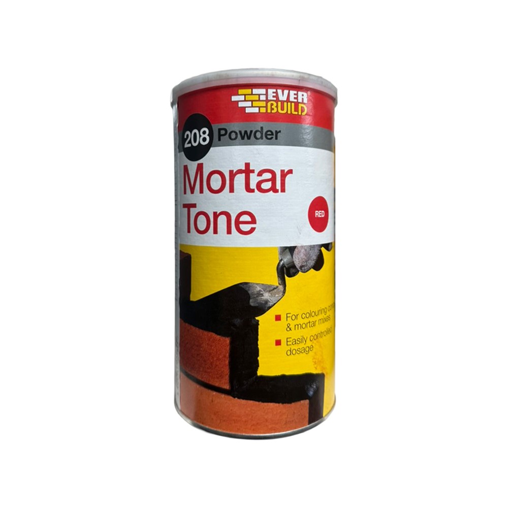 Everbuild 208 Red Mortar Tone Cement & Mortar Colour Additive 1kg