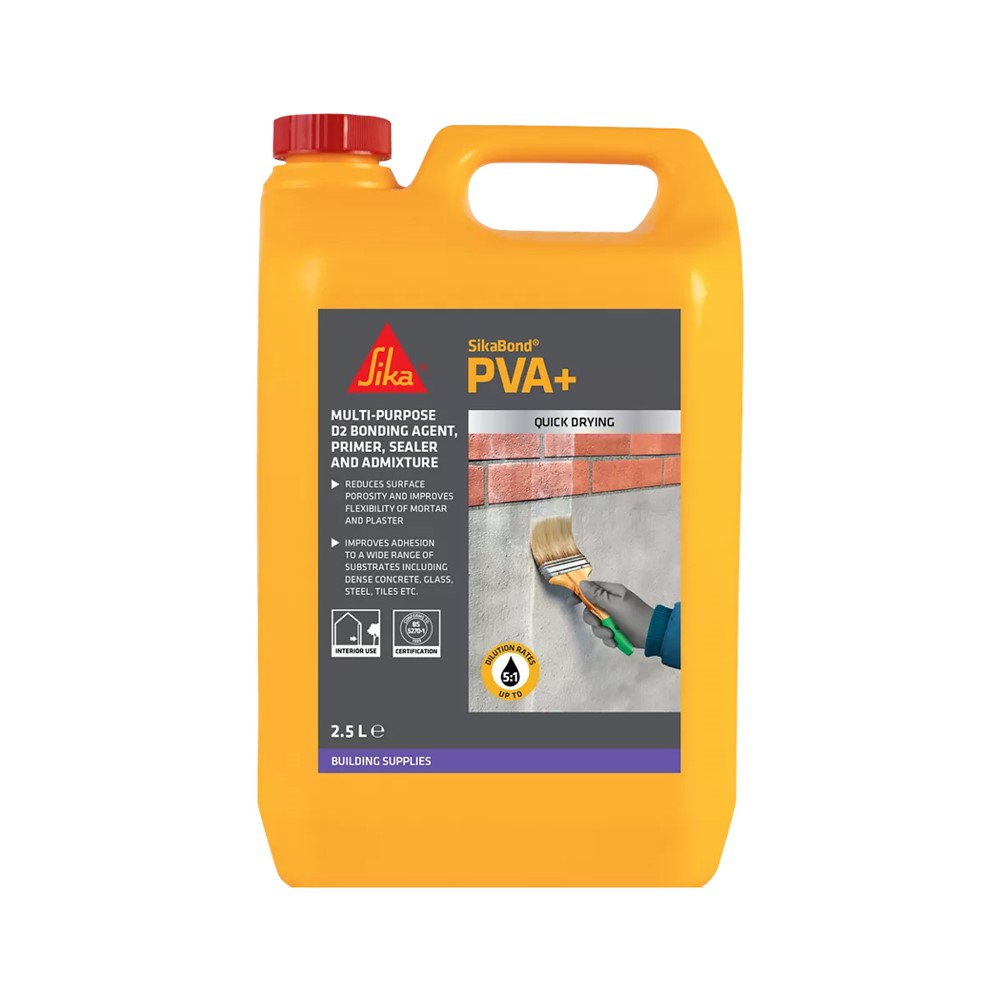 Sika PVA Multi-Purpose Bonding Agent, Primer, Sealer & Admixture