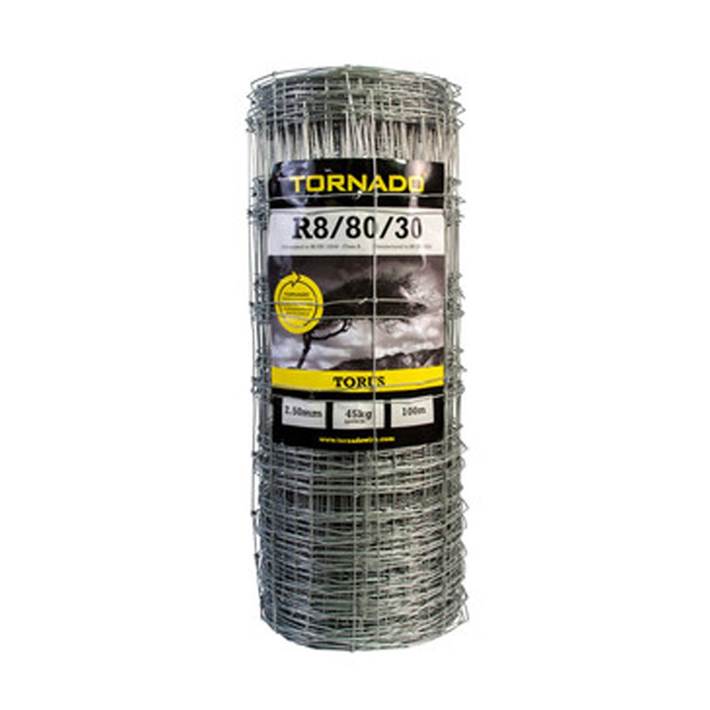 Tornado R8/80/30 Torus High Tensile Stock Fencing 100m
