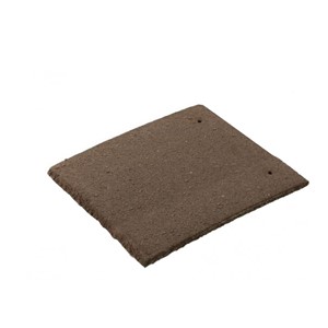 Concrete Plain Tile & Half Gran Brown