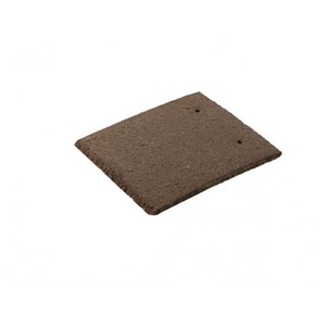 Concrete Plain Eaves Tile Gran Brown