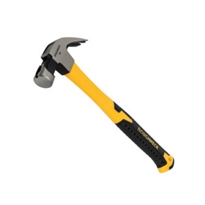 Roughneck® Claw hammer - fibreglass handle 16oz