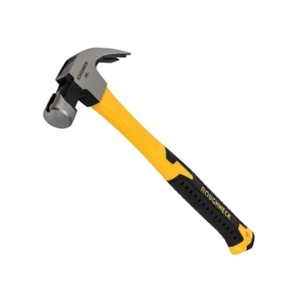 Roughneck® Claw hammer - fibreglass handle 20oz