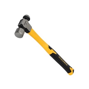 Roughneck® Ball pein hammer - fibreglass handle 24oz