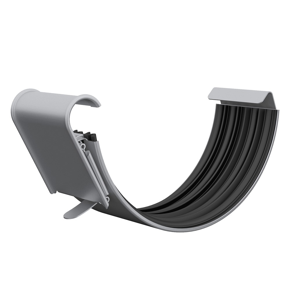Lindab Galv Half Round Gutter Joint 125mm