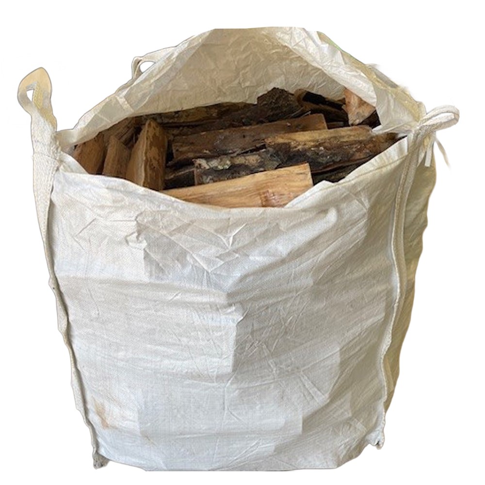 Ready to Burn Kiln Dried Hardwood Logs – 87x87cm Bulk Bag (0.7m³)