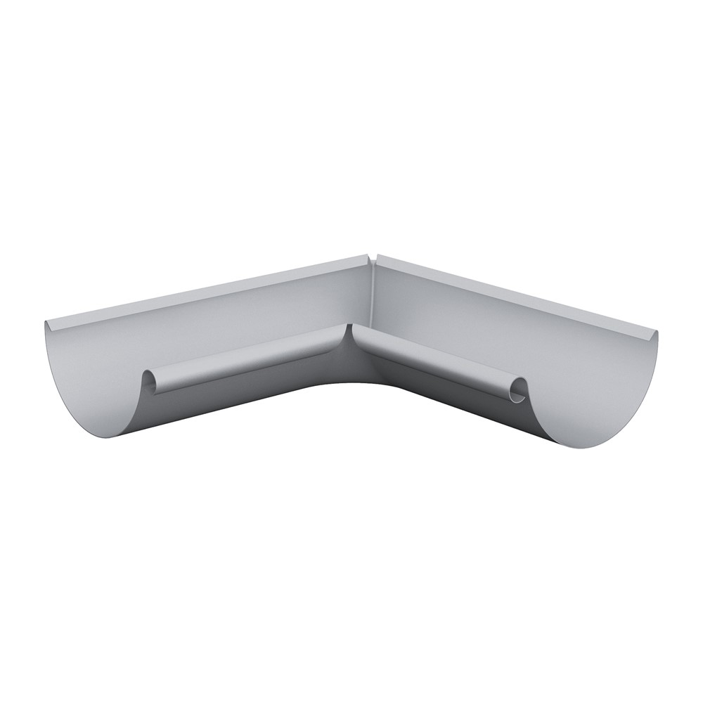Lindab Galv Half Round Int Gutter Angle 125mm