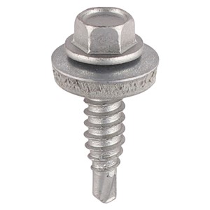 TIMCO Metal Construction Stitching Screws - For Sheet to Sheet - Hex - 6.3 x 22mm