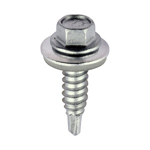 TIMCO Metal Construction Stitching Screws - For Sheet to Sheet - Hex - 6.3 x 25mm